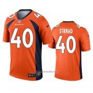Camiseta NFL Legend Denver Broncos Justin Strnad Naranja