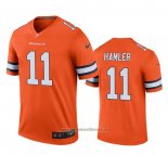 Camiseta NFL Legend Denver Broncos K.j. Hamler Naranja Color Rush