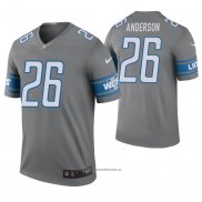 Camiseta NFL Legend Detroit Lions C.j. Anderson Color Rush Gris