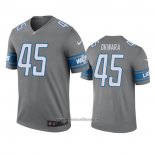 Camiseta NFL Legend Detroit Lions Julian Okwara Gris Color Rush