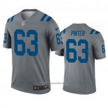 Camiseta NFL Legend Indianapolis Colts Danny Pinter Inverted Gris