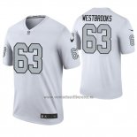 Camiseta NFL Legend Las Vegas Raiders Ethan Westbrooks Blanco Color Rush