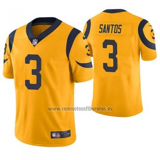 Camiseta NFL Legend Los Angeles Rams Cairo Santos Oro Color Rush