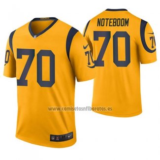 Camiseta NFL Legend Los Angeles Rams Joseph Noteboom Oro Color Rush