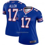 Camiseta NFL Legend Mujer Buffalo Bills Josh Allen Azul