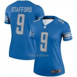 Camiseta NFL Legend Mujer Detroit Lions Matthew Stafford Azul