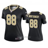 Camiseta NFL Legend Mujer New Orleans Saints Ty Montgomery Negro