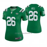 Camiseta NFL Legend Mujer New York Jets Le'veon Bell Verde Color Rush