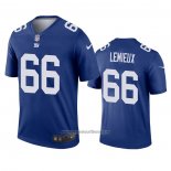Camiseta NFL Legend New York Giants Shane Lemieux Azul