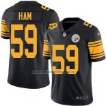Camiseta NFL Legend Pittsburgh Steelers Haw Negro