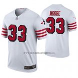 Camiseta NFL Legend San Francisco 49ers Tarvarius Moore Blanco Color Rush