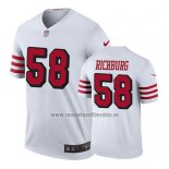 Camiseta NFL Legend San Francisco 49ers Weston Richburg Blanco Color Rush