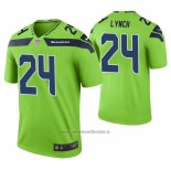 Camiseta NFL Legend Seattle Seahawks Marshawn Lynch Color Rush Verde