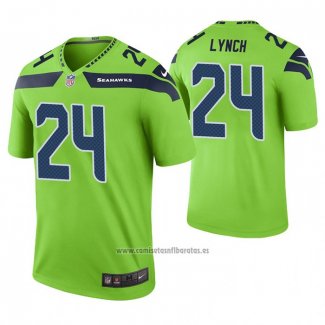 Camiseta NFL Legend Seattle Seahawks Marshawn Lynch Color Rush Verde