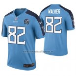 Camiseta NFL Legend Tennessee Titans Delanie Walker Azul 20th Anniversary Color Rush