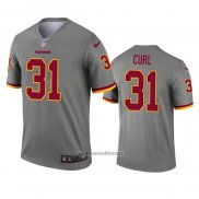 Camiseta NFL Legend Washington Commanders Kamren Curl Inverted Gris