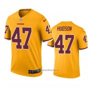 Camiseta NFL Legend Washington Commanders Khaleke Hudson Oro Color Rush