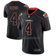 Camiseta NFL Limited Arizona Cardinals Phil Dawson Negro Color Rush 2018 Lights Out