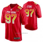 Camiseta NFL Limited Cincinnati Bengals Geno Atkins 2019 Pro Bowl Rojo
