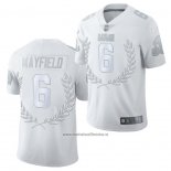 Camiseta NFL Limited Cleveland Browns Baker Mayfield MVP Blanco
