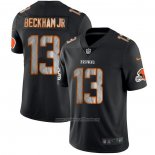 Camiseta NFL Limited Cleveland Browns Beckham Jr Black Impact