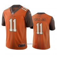 Camiseta NFL Limited Cleveland Browns Donovan Peoples-Jones Ciudad Edition Marron