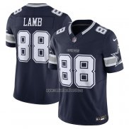 Camiseta NFL Limited Dallas Cowboys CeeDee Lamb Vapor F.U.S.E. Azul