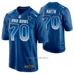 Camiseta NFL Limited Dallas Cowboys Zack Martin 2019 Pro Bowl Azul