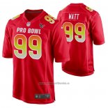 Camiseta NFL Limited Houston Texans J.j. Watt 2019 Pro Bowl Rojo