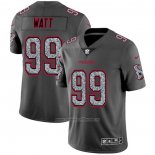 Camiseta NFL Limited Houston Texans Watt Static Fashion Gris
