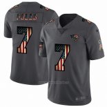 Camiseta NFL Limited Jacksonville Jaguars Foles Retro Flag Negro