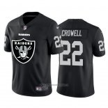 Camiseta NFL Limited Las Vegas Raiders Crowell Big Logo Negro