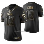 Camiseta NFL Limited Los Angeles Rams Brandin Cooks Golden Edition Negro