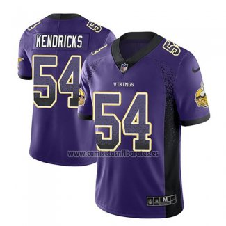 Camiseta NFL Limited Minnesota Vikings Eric Kendricks Violeta 2018 Rush Drift Fashion