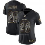 Camiseta NFL Limited Mujer Las Vegas Raiders Jacobs Vapor Untouchable Negro