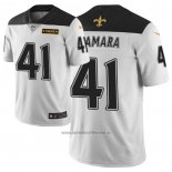 Camiseta NFL Limited New Orleans Saints Alvin Kamara Ciudad Edition Blanco