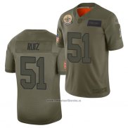 Camiseta NFL Limited New Orleans Saints Cesar Ruiz 2019 Salute To Service Verde