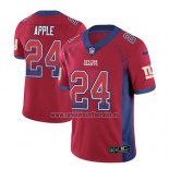 Camiseta NFL Limited New York Giants Eli Apple Rojo 2018 Rush Drift Fashion