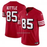 Camiseta NFL Limited San Francisco 49ers George Kittle 85 Vapor F.U.S.E. Rojo