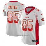 Camiseta NFL Limited San Francisco 49ers Kittle Rush Drift Fashion Blanco