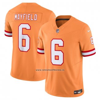 Camiseta NFL Limited Tampa Bay Buccaneers Baker Mayfield 2nd Alterno Vapor F.U.S.E. Naranja