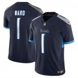 Camiseta NFL Limited Tennessee Titans Cameron Ward Alterno Azul