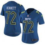 Camiseta NFL Mujer Pro Bowl NFC Bennett 2017 Azul