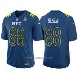 Camiseta NFL Pro Bowl NFC Olsen 2017 Azul