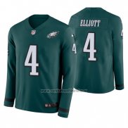 Camiseta NFL Therma Manga Larga Philadelphia Eagles Jake Elliott Verde