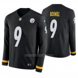 Camiseta NFL Therma Manga Larga Pittsburgh Steelers Chris Boswell Negro