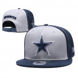 Gorra Dallas Cowboys 9FIFTY Snapback Gris Azul