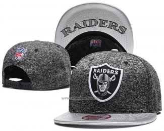 Gorra Las Vegas Raiders Gris Negro Silver