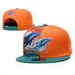 Gorra Miami Dolphins Verde Naranja