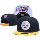 Gorra Pittsburgh Steelers 100th 9FIFTY Snapback Negro Amarillo